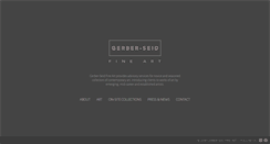 Desktop Screenshot of gerber-seidfineart.com